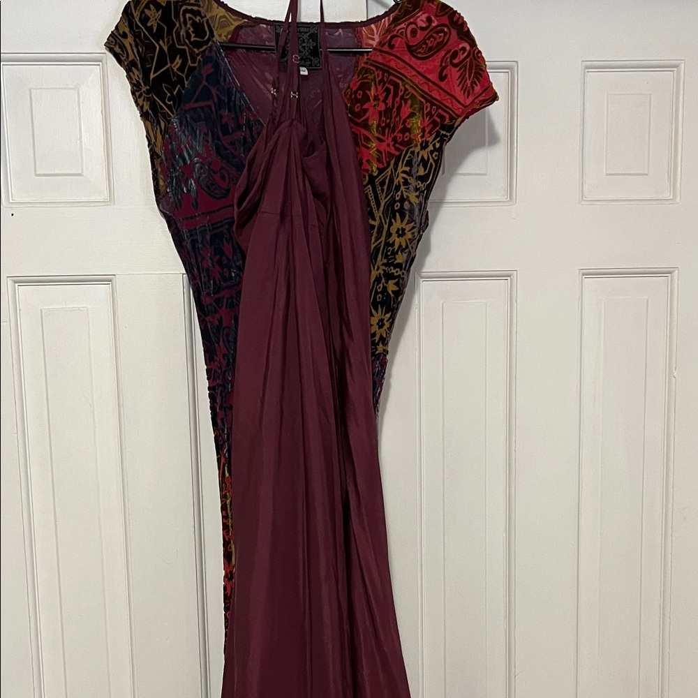 Johnny Was Queta Multicolor Patchwork Maxi Dress - image 5